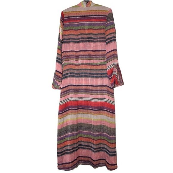 Birgitte Herskind Rillo Dress in Multi Stripe size 38 - Picture 7 of 9